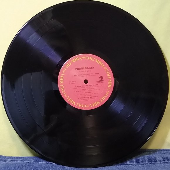 Philip Bailey Chinese Wall 1984 Vinyl record - Picture 4 of 4